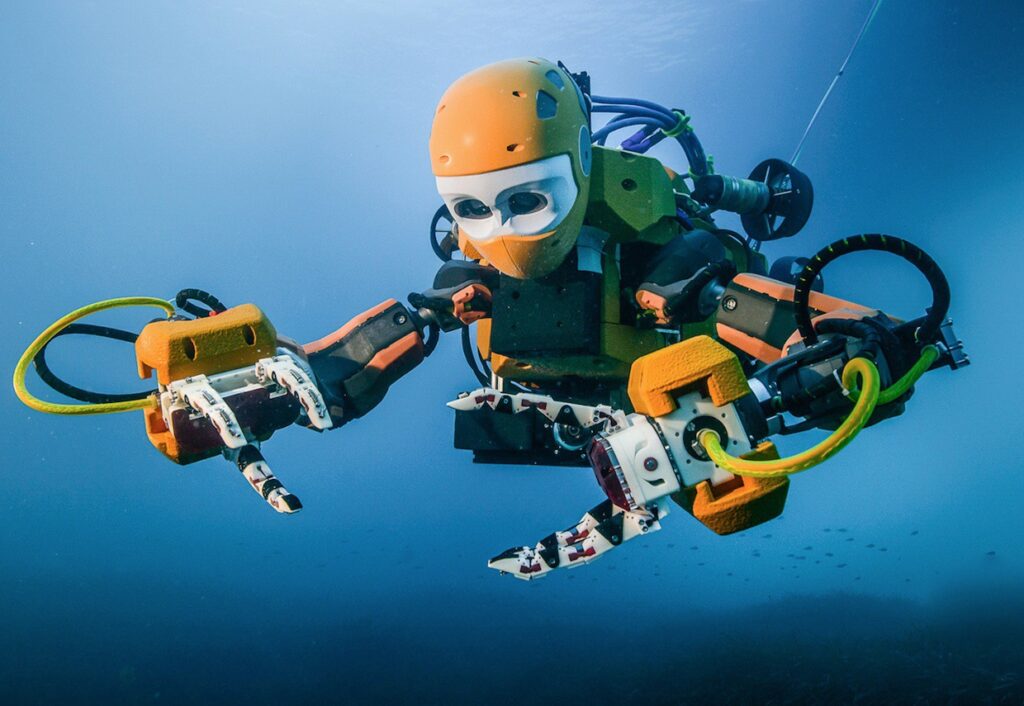 robot underwater