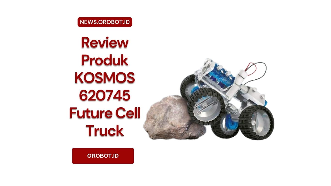 Review KOSMOS 620475 Future Cell Truck, Mainan Truk Bertenaga Air Asin Yang Unik