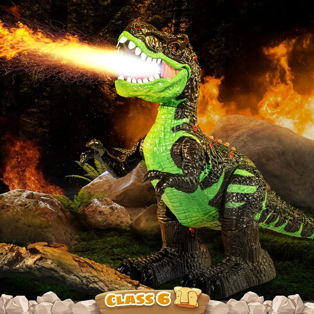 spesifikasi dan harga produk robot magicdinosaur remote control t-rex dinosaur toy