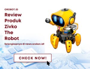 Zivka The Robot, Kit Mainan Untuk Membuat Robot Yang Canggih dan Interaktif