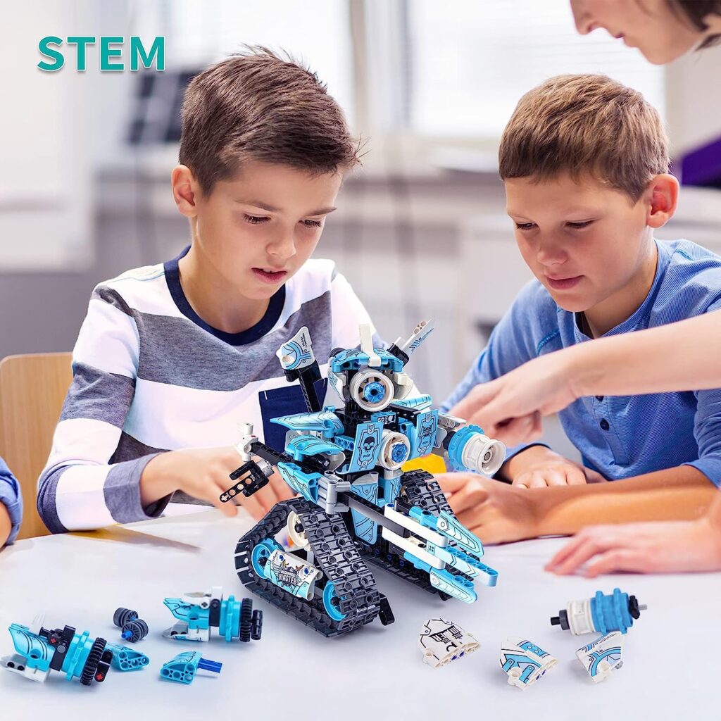 Review Coplus Building Educational Engineering Construction Robot Kit