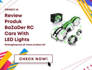 Review BaZaDer RC Cars With LED Lights, Mobil Remote Control Dengan Lampu LED Yang Menarik