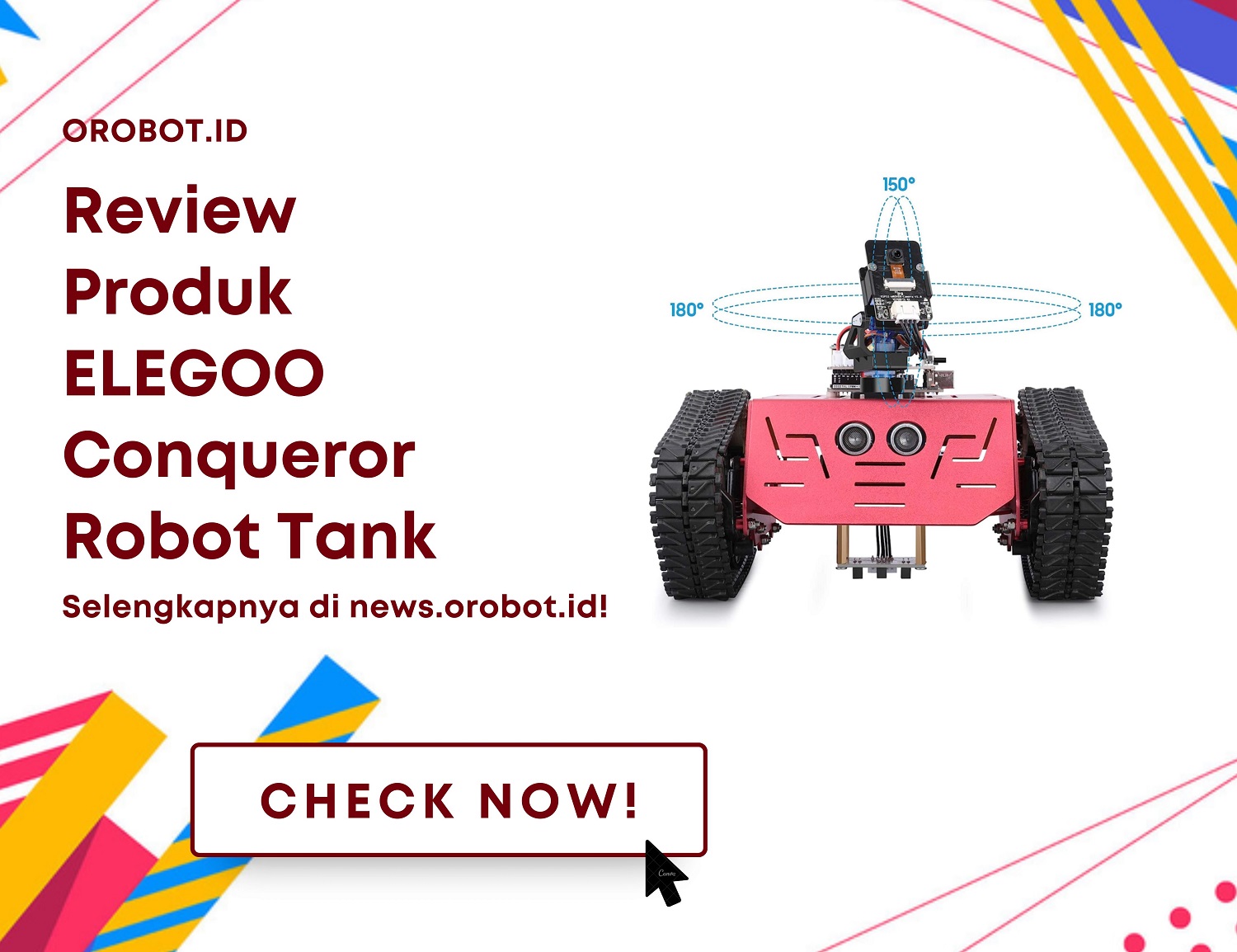 Review ELEGOO Conqueror Robot Tank, Kehebatan Robot Tank Cerdas Dengan Fitur Lengkap