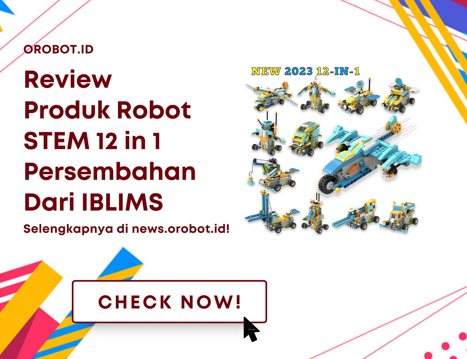 Review Produk Robot Edukasi STEM 12 in 1 Persembahan Dari IBLIMS