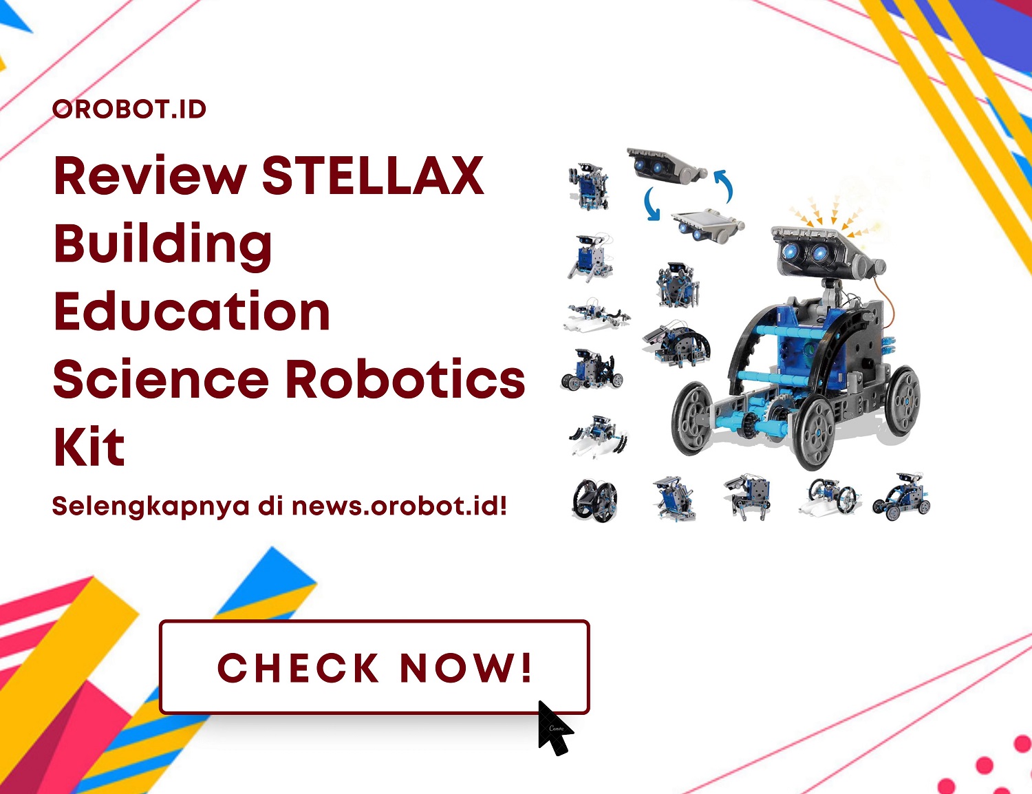 Review STELLAX Building Education Science Robotics Kit, Memperluas Kreativitas dan Pendidikan Melalui Robotika
