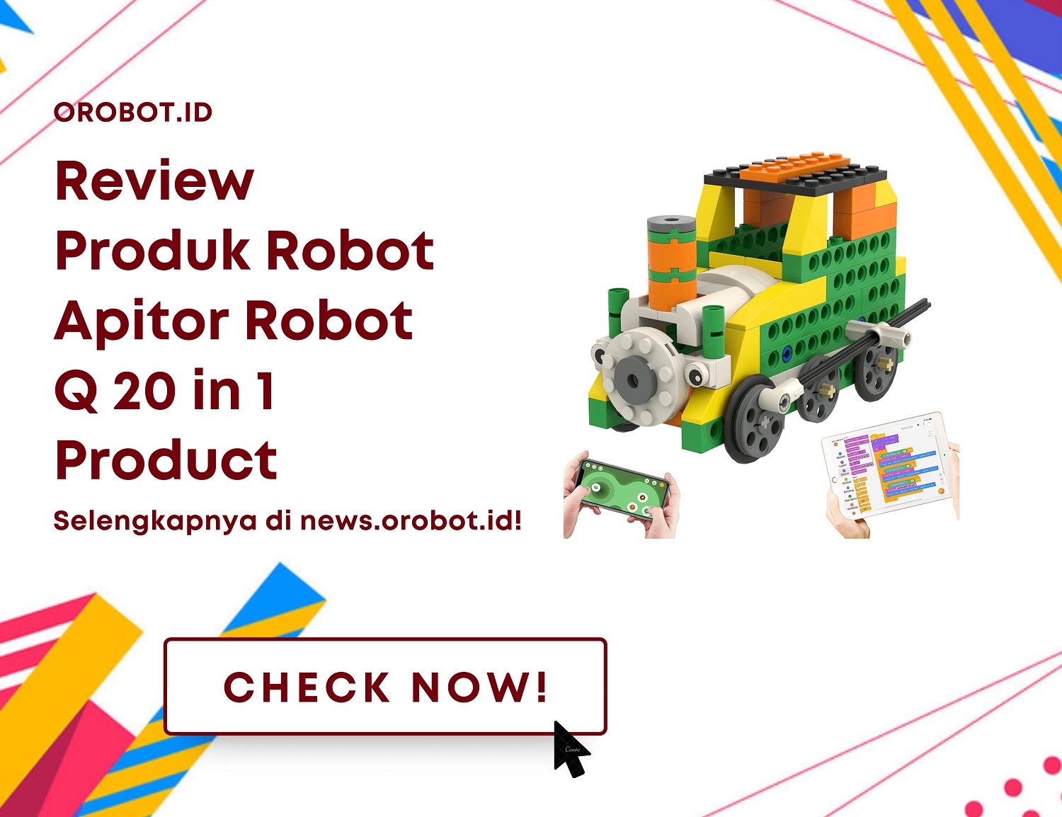 Review Apitor Robot Q 20-in-1: Hiburan dan Pendidikan Yang Mengasyikkan Untuk Semua Usia