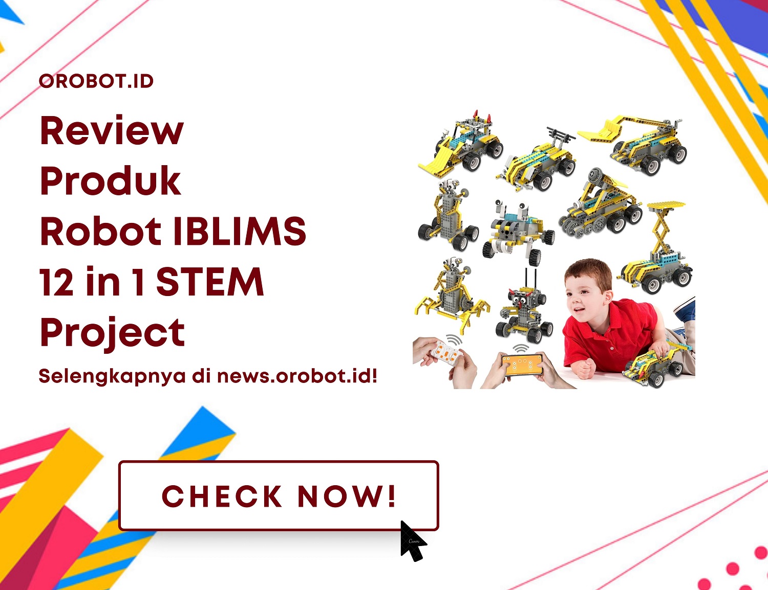 Review IBLIMS 12 in 1 STEM Project: Belajar Sambil Bermain Dengan 12 Model Yang Unik