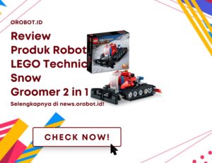 Nikmati Keseruan Belajar Dengan Robot LEGO Technic Snow Groomer 2-in-1