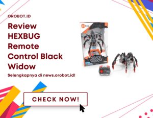 Spesifikasi dan Review HEXBUG Remote Control Black Widow