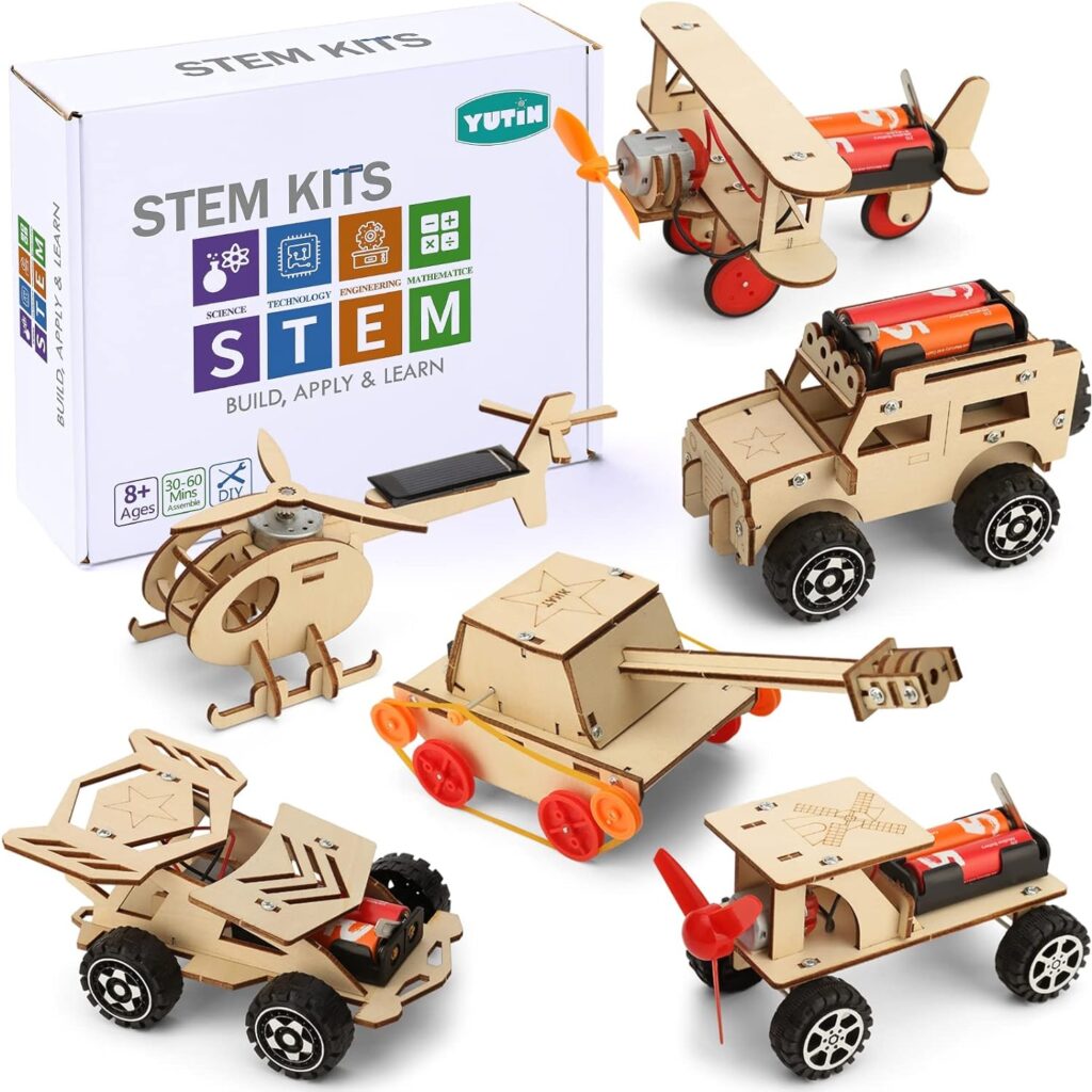 Spesifikasi dan Review Produk 6 in 1 Wooden Model Car STEM Kits
