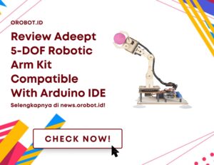 Review Adeept 5-DOF Robotic Arm Kit Compatible With Arduino IDE