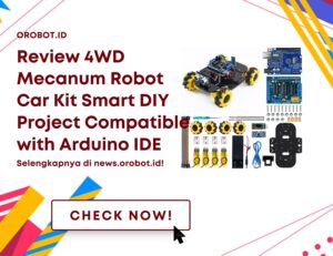 Review 4WD Mecanum Robot Car Kit Smart DIY Project Compatible with Arduino IDE