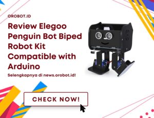 Review Elegoo Penguin Bot Biped Robot Kit Compatible with Arduino