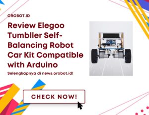 Review Elegoo Tumbller Self-Balancing Robot Car Kit Compatible with Arduino