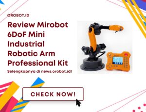 Review Mirobot 6DoF Mini Industrial Robotic Arm Professional Kit