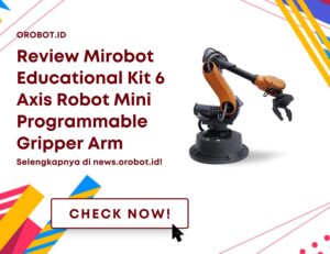 Review Mirobot Educational Kit 6 Axis Robot Mini Programmable Gripper Arm