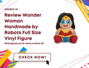 Review Wonder Woman Handmade by Robots Full Size Vinyl Figure